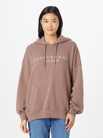 Abercrombie & Fitch Sweatshirt 'SUNDAY' i beige: forside