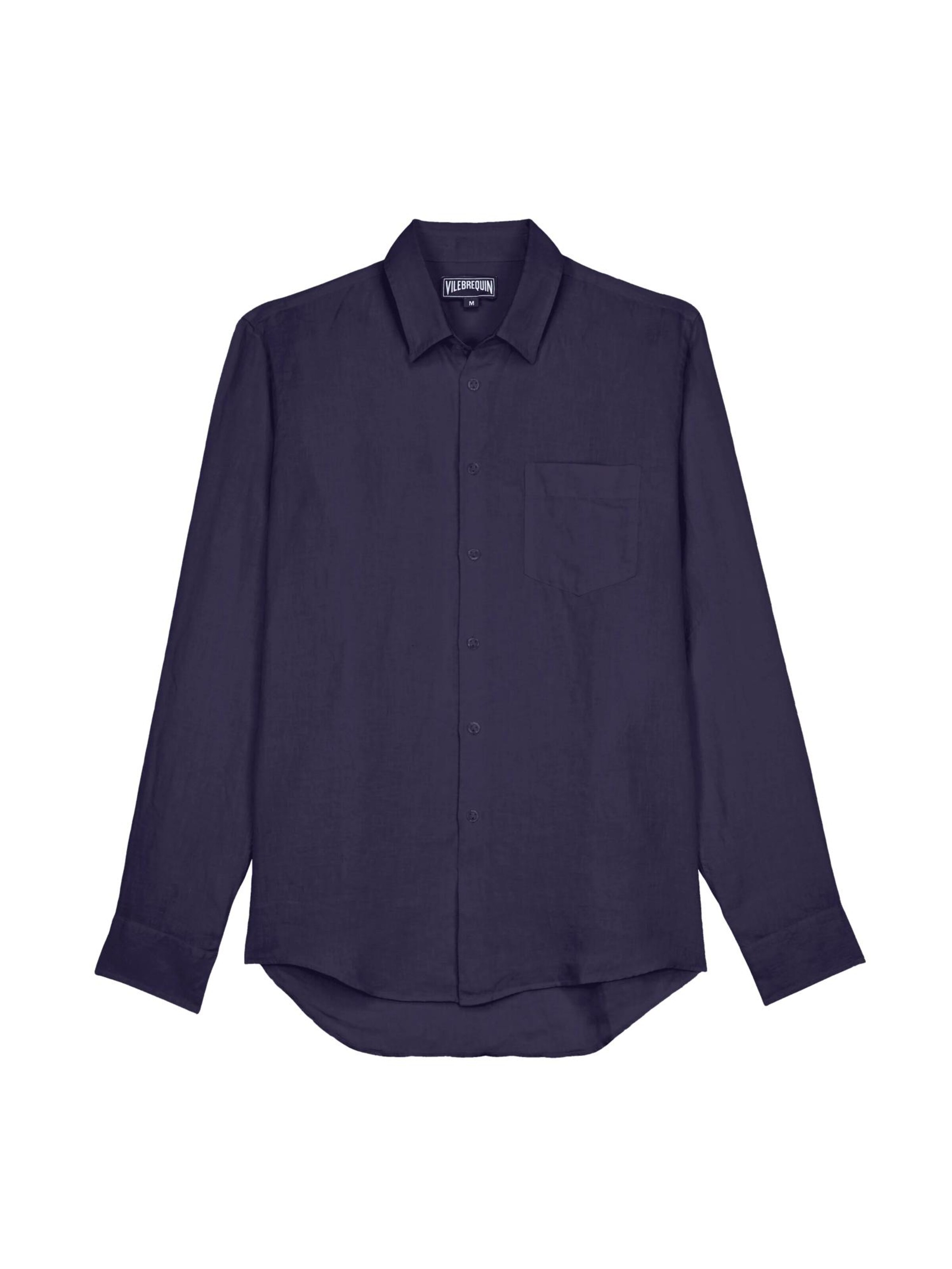Vilebrequin Regular Fit Hemd‌‌‌ in Blau