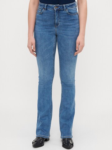 évasé Jean 'ONLMILA' Only Tall en bleu : devant
