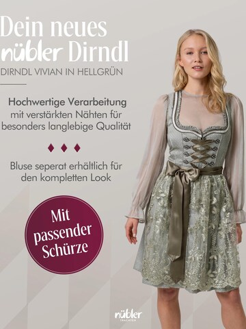 Trachtenhof Nübler Dirndl 'Dirndl mini Vivian' in Green