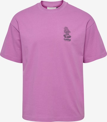 Hummel Shirt in Purple: front