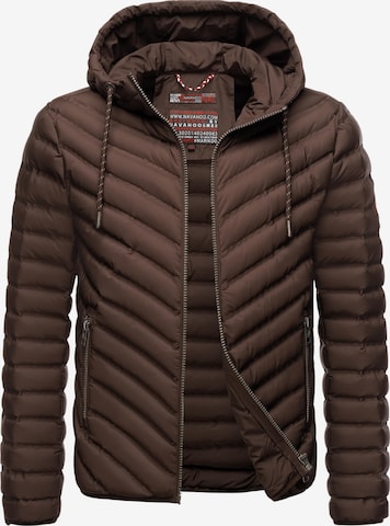 NAVAHOO Between-Season Jacket 'Fey-Tun' in Brown