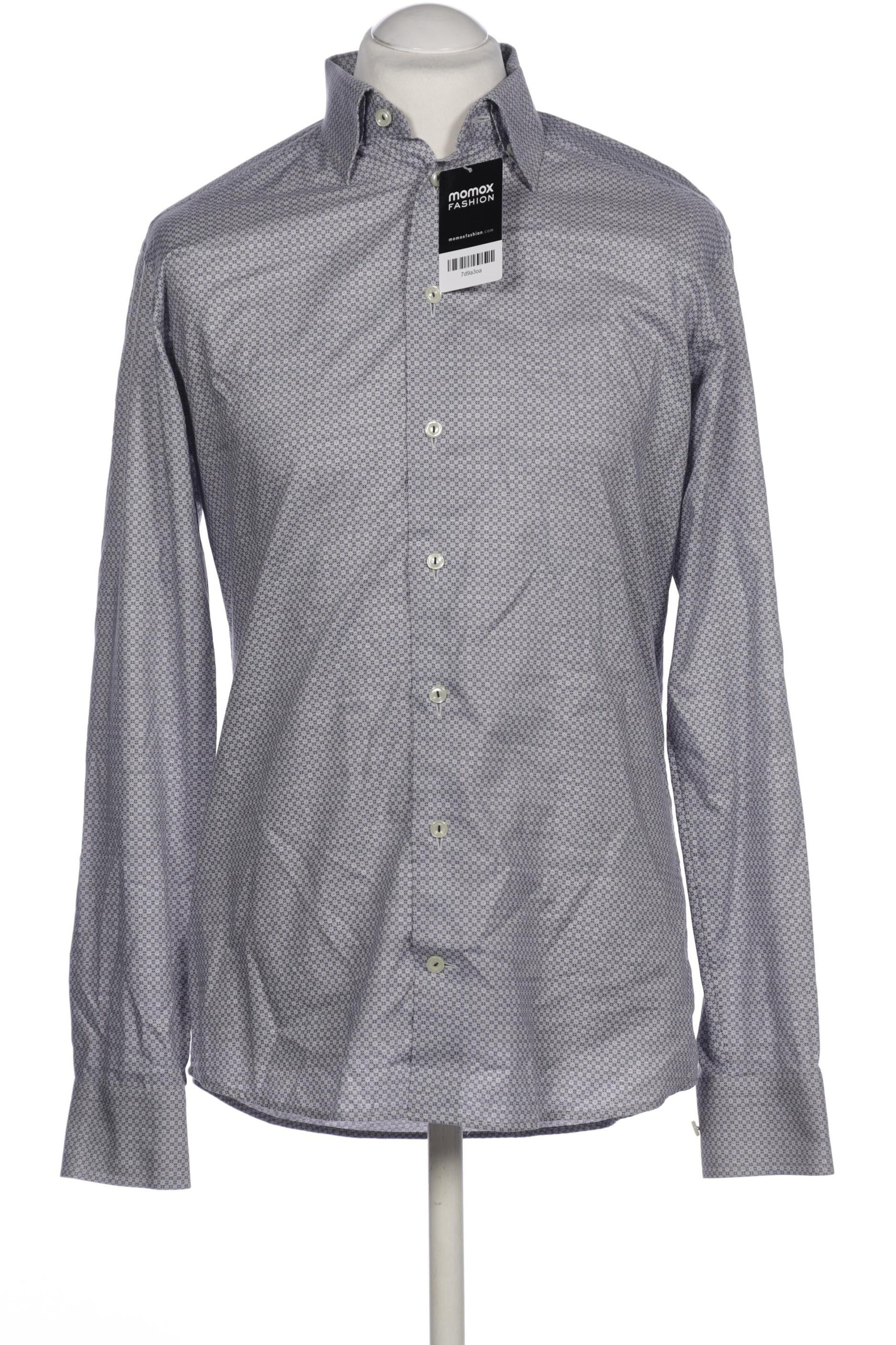 ETON Button Up Shirt in M in Blue: front