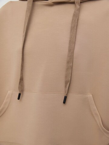 Sweat-shirt No Matter What en beige