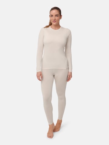 DANISH ENDURANCE Basislaag 'Merino Baselayer' in Wit: voorkant