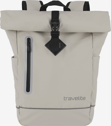 Sac à dos TRAVELITE en gris : devant