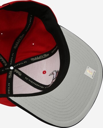 Cappello da baseball di Mitchell & Ness in rosso