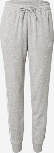 ADIDAS PERFORMANCE Sportovní kalhoty - šedý melír / bílá, Produkt