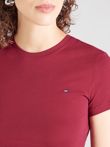 Tommy Jeans Μπλουζάκι σε λιλά