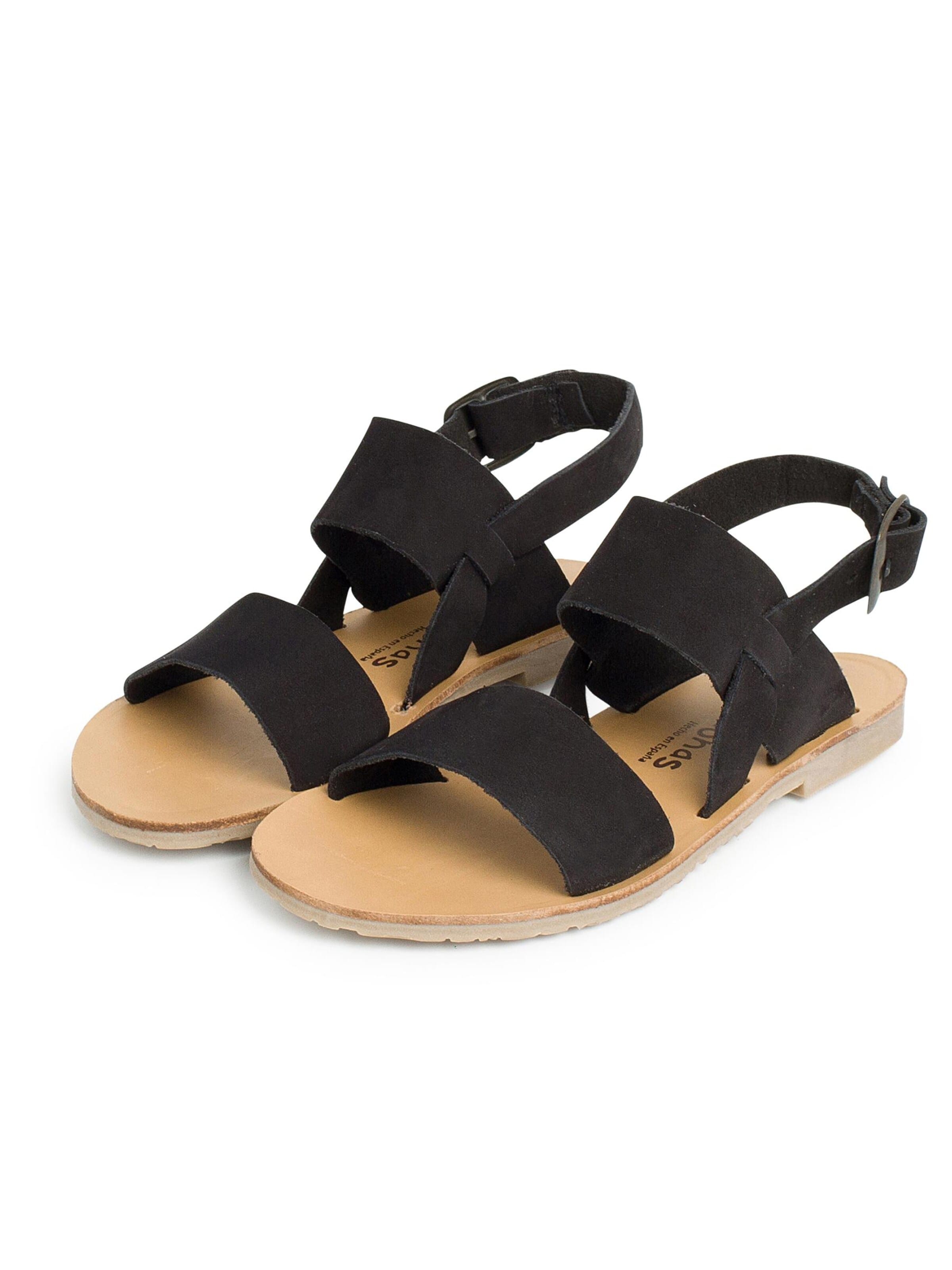 Pisamonas Sandalen in Zwart