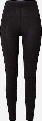 Skinny Leggings 'WOOLA' de la Y.A.S pe negru: față