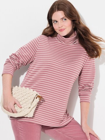 T-shirt Ulla Popken en rose