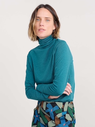 Seasalt Cornwall Shirt 'Landing' in Blauw: voorkant