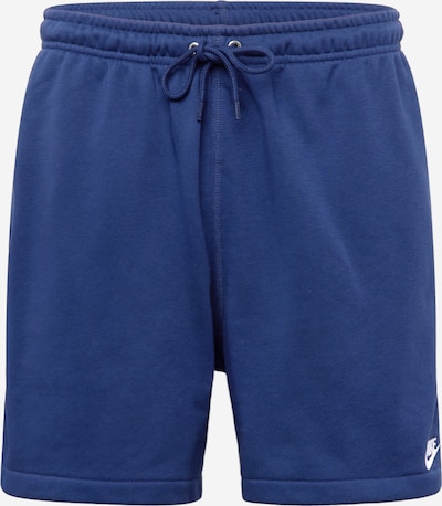 Nike Sportswear Pantalon 'CLUB' en bleu marine / blanc, Vue avec produit