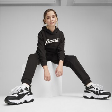 PUMA Tapered Pants 'Ess+' in Black