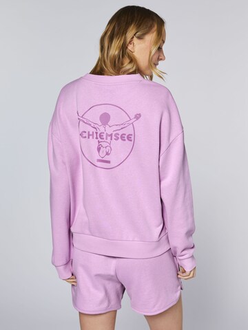 CHIEMSEE Sweatshirt in Lila