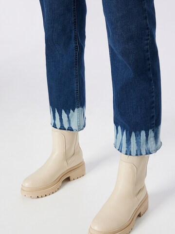 Cartoon Flared Jeans in Blue