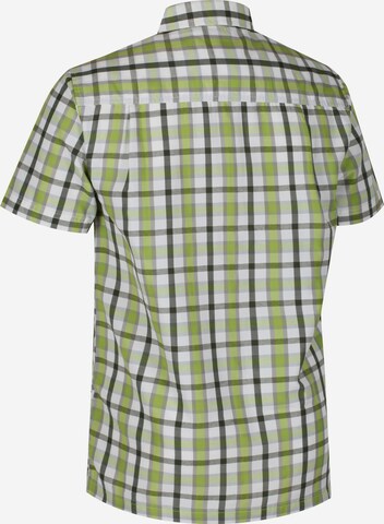 REGATTA Regular fit Athletic Button Up Shirt 'Mindano III' in Green
