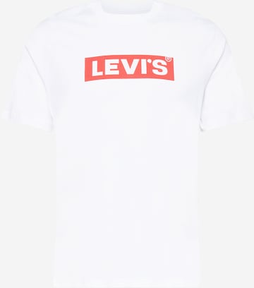 LEVI'S ® Póló 'SS Relaxed Fit Tee' - fehér: elől