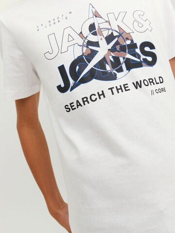 T-Shirt Jack & Jones Junior en blanc