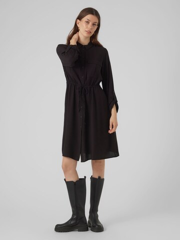 VERO MODA Shirt Dress in Black