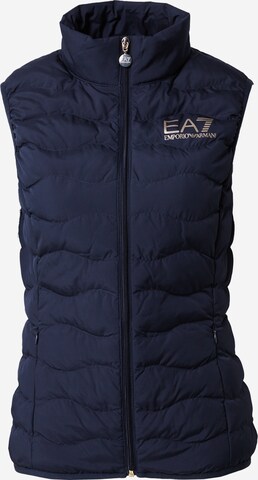 EA7 Emporio Armani - Chaleco en azul: frente