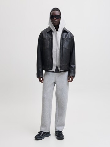 JACK & JONES Sweatvest 'JCOLEGACY' in Grijs
