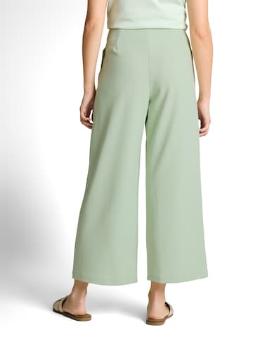 TOM TAILOR DENIM Wide leg Trousers in Green