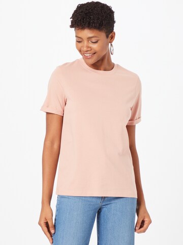T-shirt 'Ria' PIECES en rose : devant