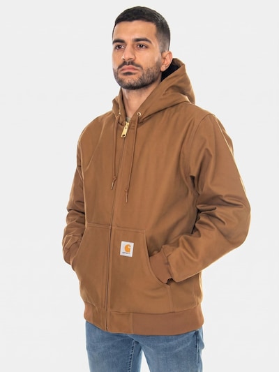 Carhartt WIP Between-season jacket 'ACTIVE JACKET HAMILTON BROWN' in S in Brown, Item view