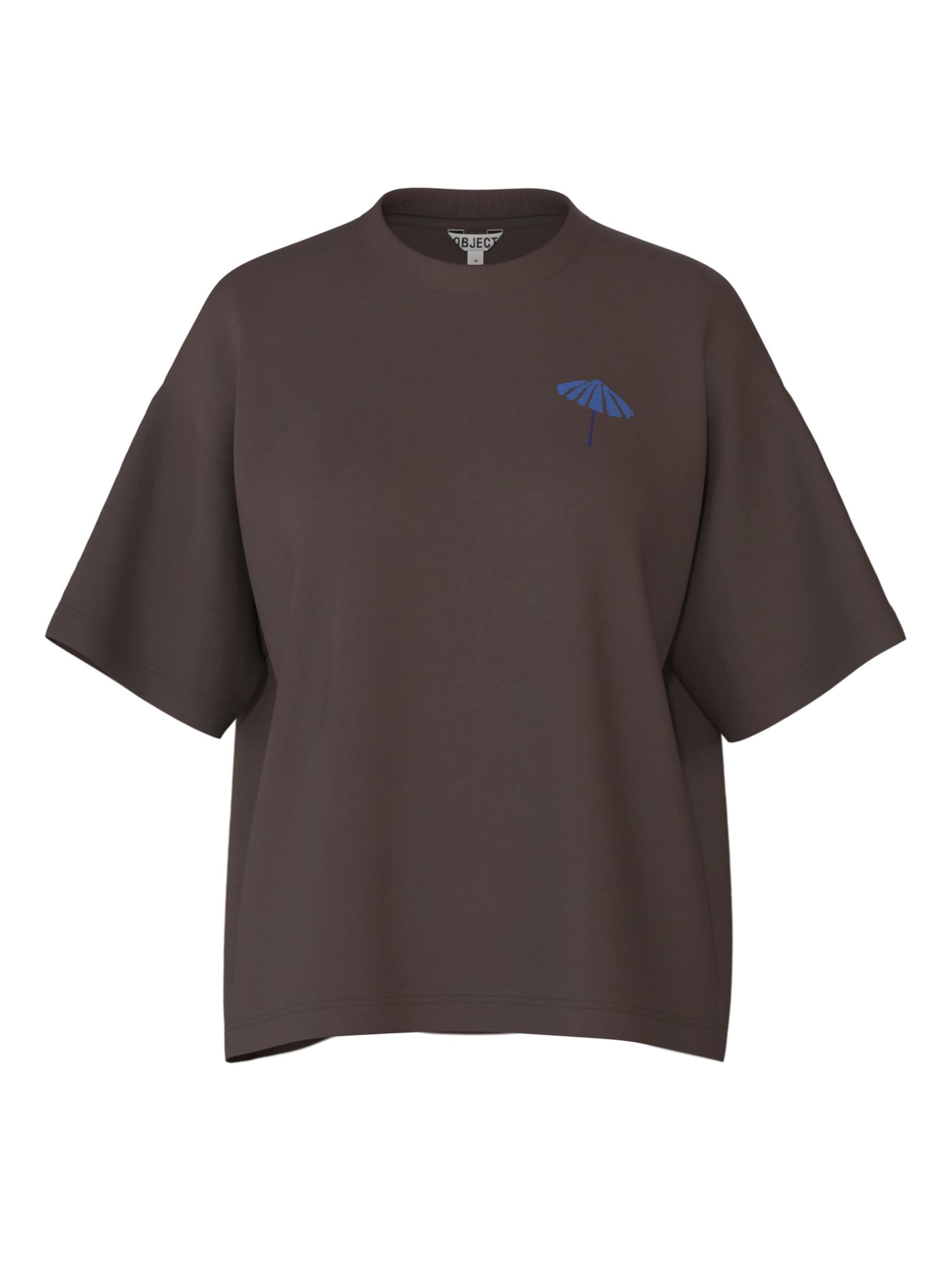 OBJECT Shirts 'OBJEliza' i brun: forside