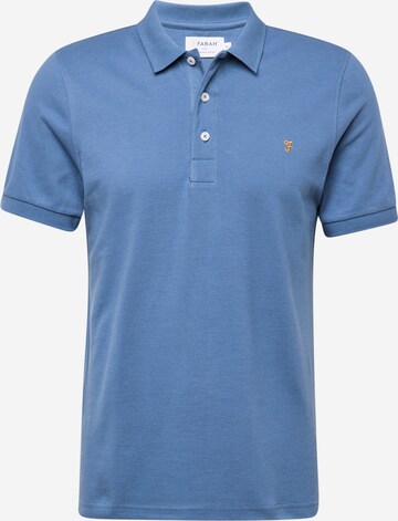 FARAH Shirt 'BLANES' in Blauw: voorkant