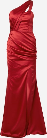 Unique Robe de soirée en rouge carmin, Vue avec produit