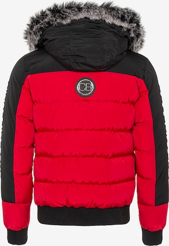 CIPO & BAXX Winterjacke in Rot