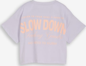 TOM TAILOR Shirt in Lila: voorkant