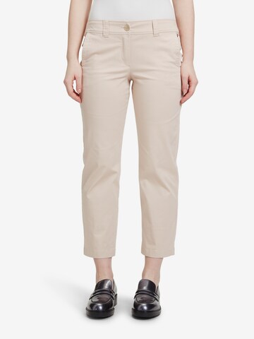 Loosefit Pantaloni di Betty & Co in beige: frontale