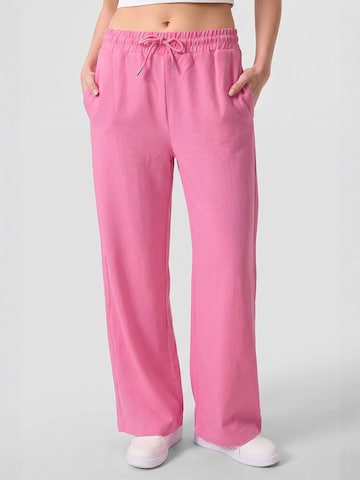 Tommy Life Trousers in Pink: front