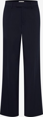 PULZ Jeans Wide leg Pleated Pants 'PZBINDY HW' in Blue: front