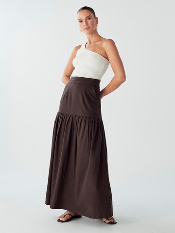 Willa Skirt 'VALENCIA' in Brown