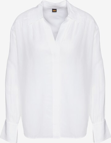 BOSS Blouse ' C_Bippa ' in White: front