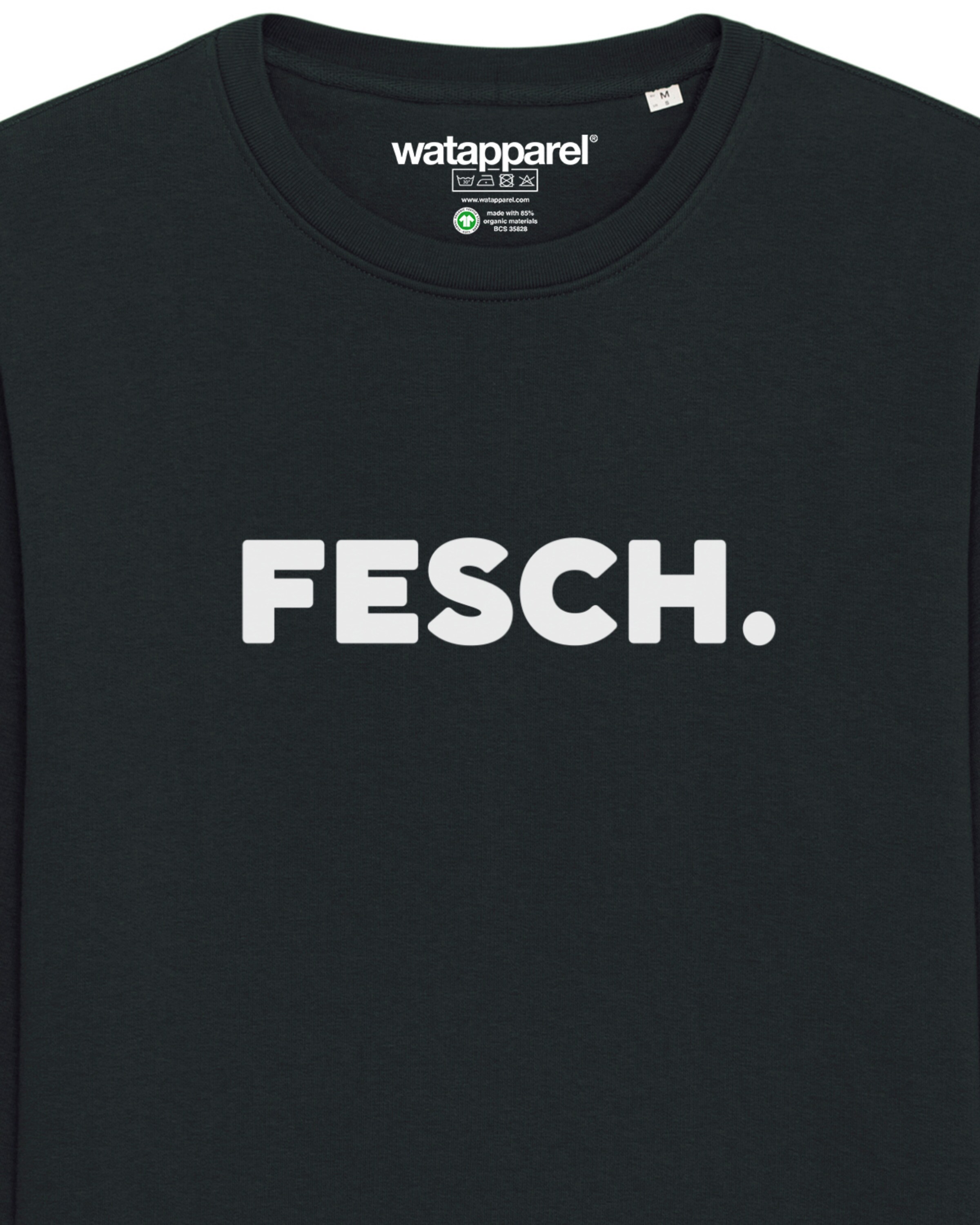 Felpa ' Fesch ' di Watapparel in nero