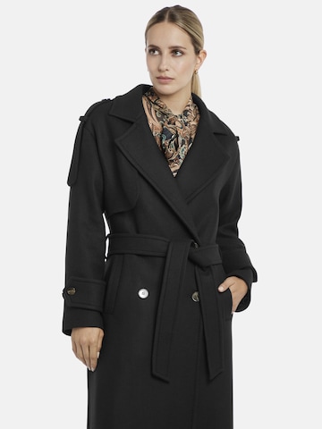 Nicowa Between-seasons coat ' PAWONA' in Black