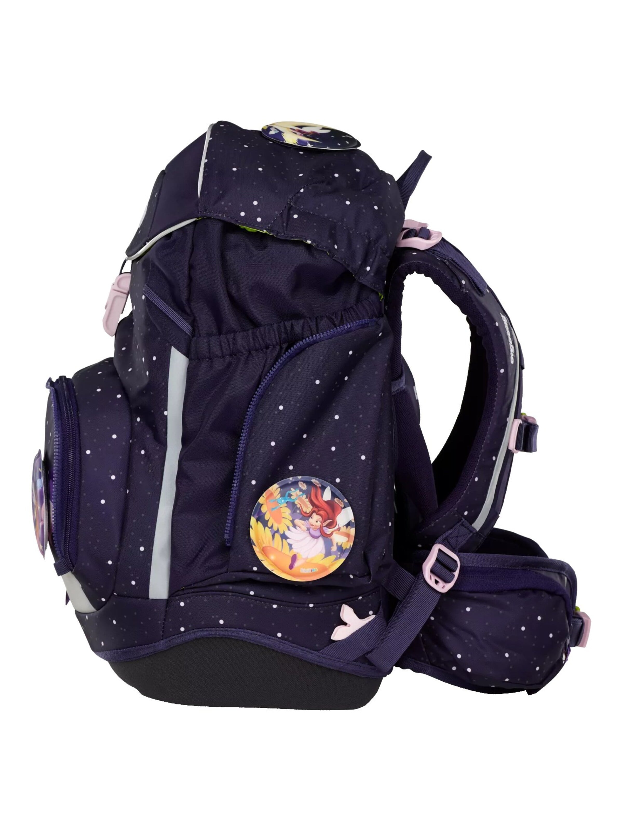 ergobag Backpack 'Schulranzen-Set pack Set' in Purple