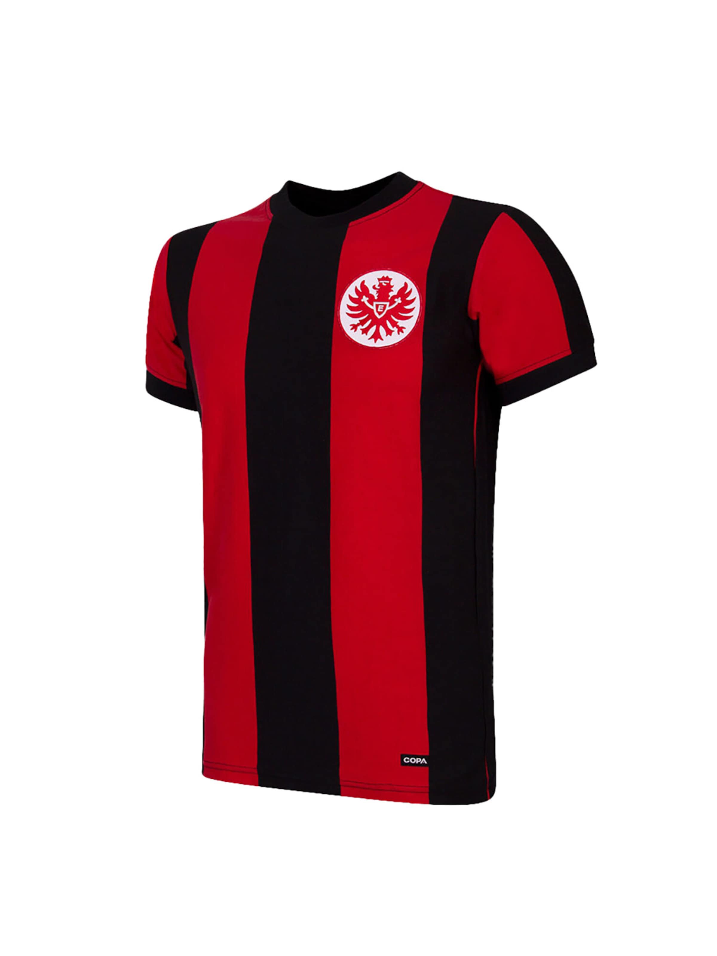 Copa Jersey 'Retro Eintracht Frankfurt 1971-72' in Red: front