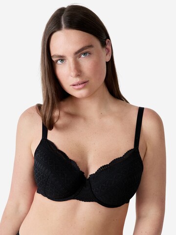 Soutien-gorge 'Idole' ETAM en noir : devant