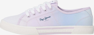 Baskets basses 'Brady' Pepe Jeans en rose : devant