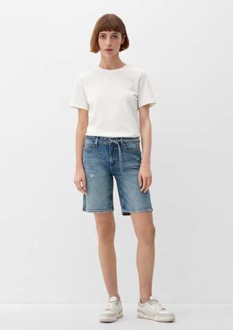 s.Oliver Regular Shorts in Blau