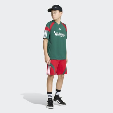 ADIDAS SPORTSWEAR Regular Workout Pants in Red