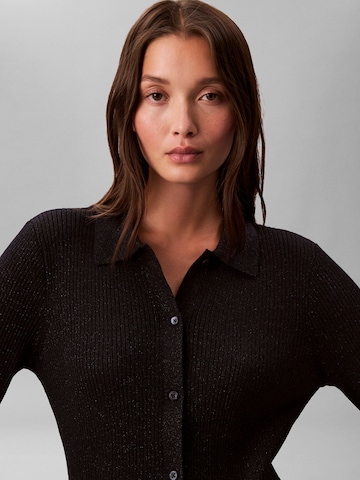 Calvin Klein Jeans Strickjacke in Blau