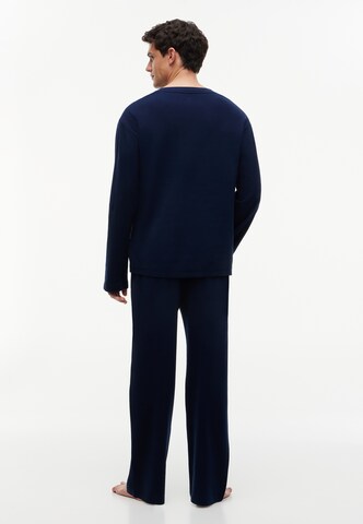 Tommy Hilfiger Underwear Pitkä pyjama värissä sininen